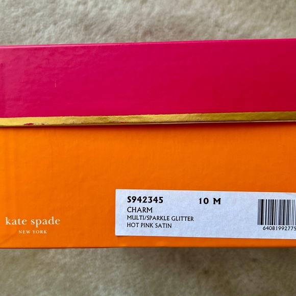 Kate Spade NY Charmed Peep-toe Slingbacks Size 10 - Picture 5 of 5